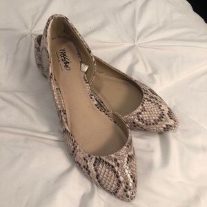 Snakeskin Flats